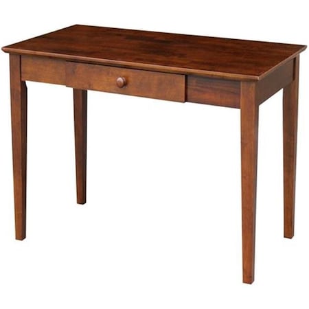 InternationalConcepts OF581-49 Writing Table - Espresso